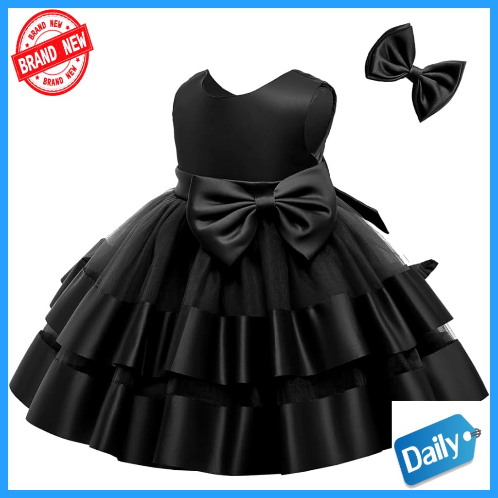 Toddler Girl Backless Tutu Gown With Headwear, 3m-6t, Party Dress